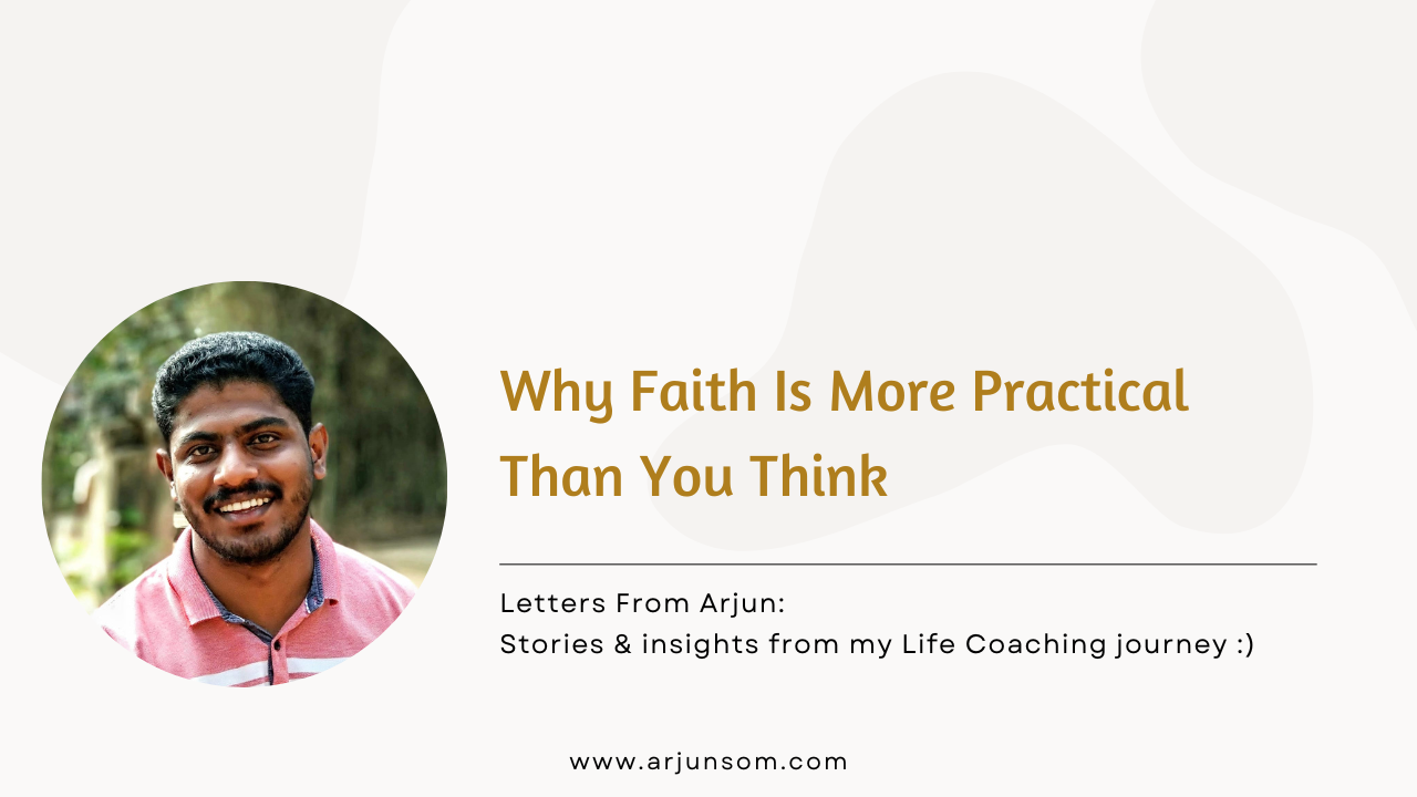 Why Faith Is More Practical Than You Think