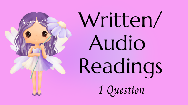 Quick Reading : 1 Question