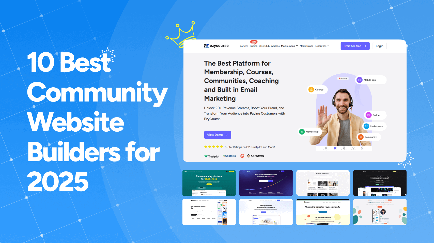 10 Best Community Website Builders for 2025