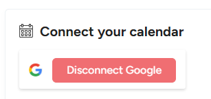 Integration With Google Calendar