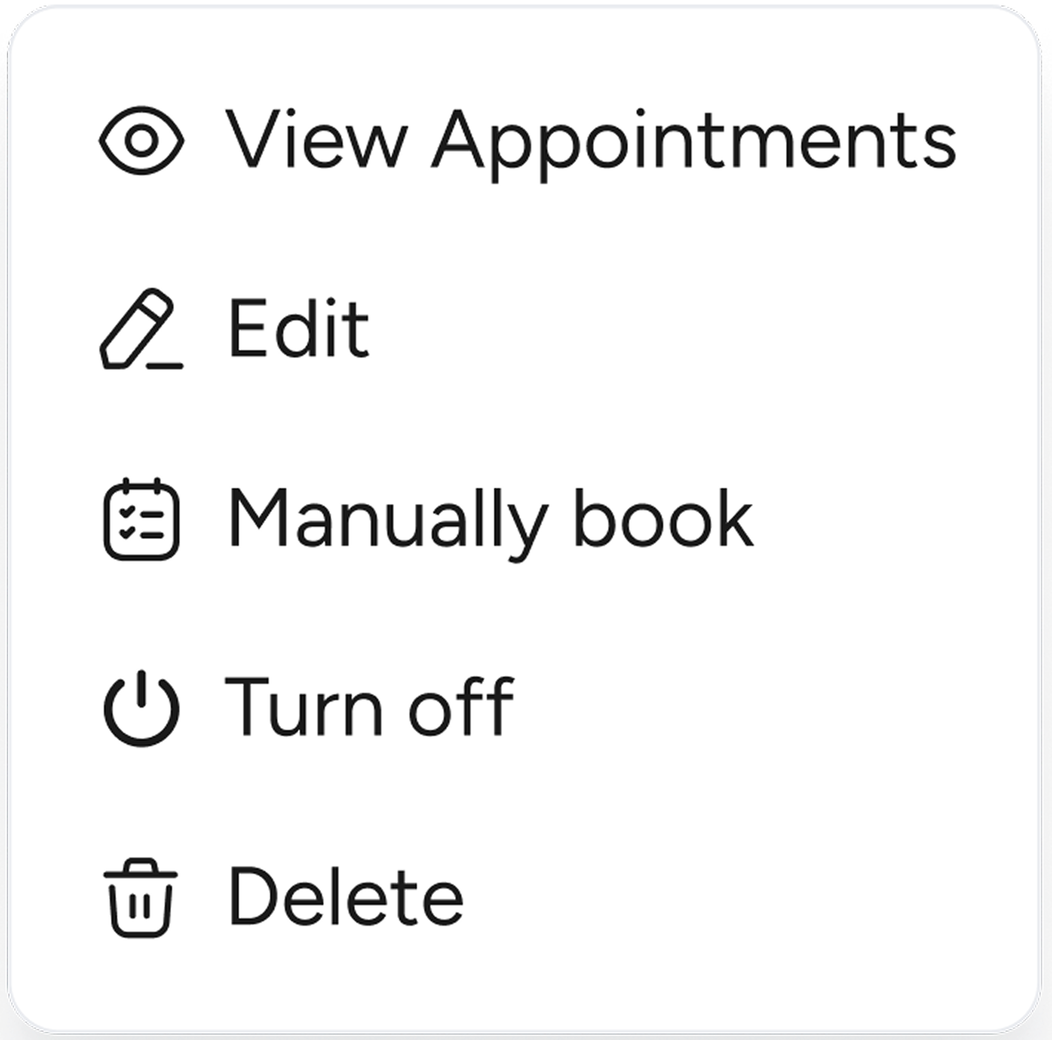 Manage and Track Appointments