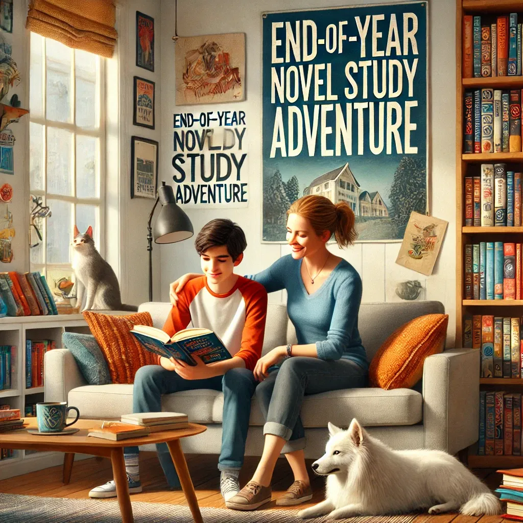 How to End the School Year Strong with a Novel Study: A Perfect ADHD-Friendly Homeschool Plan
