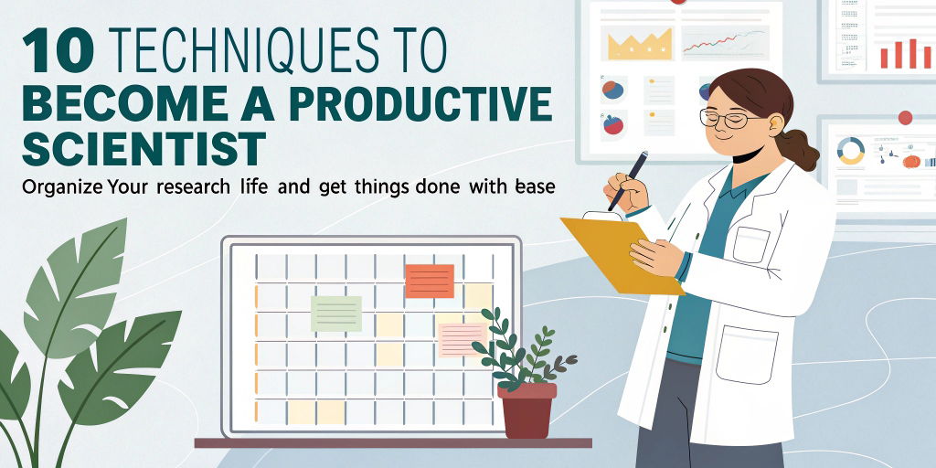 10 Techniques to Become a Productive Scientist: Organize Your Research Life and Get Things Done with Ease