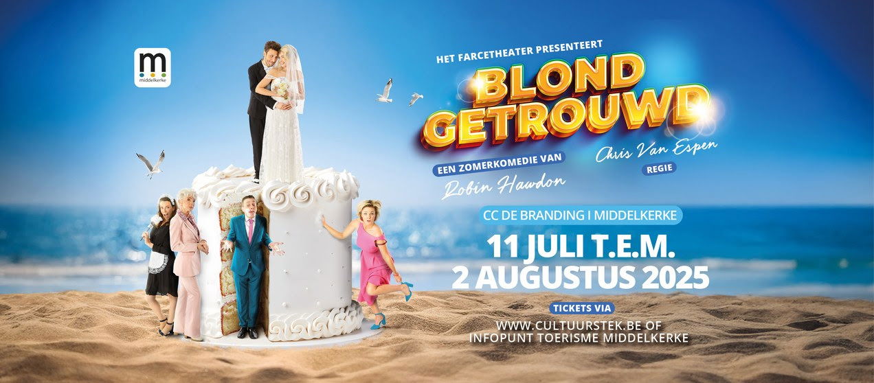 DEZE ZOMER 'BLOND GETROUWD' MET OA MARTINE JONCKHEERE & TINE PRIEM VAN HET FARCETHEATER IN MIDDELKERKE