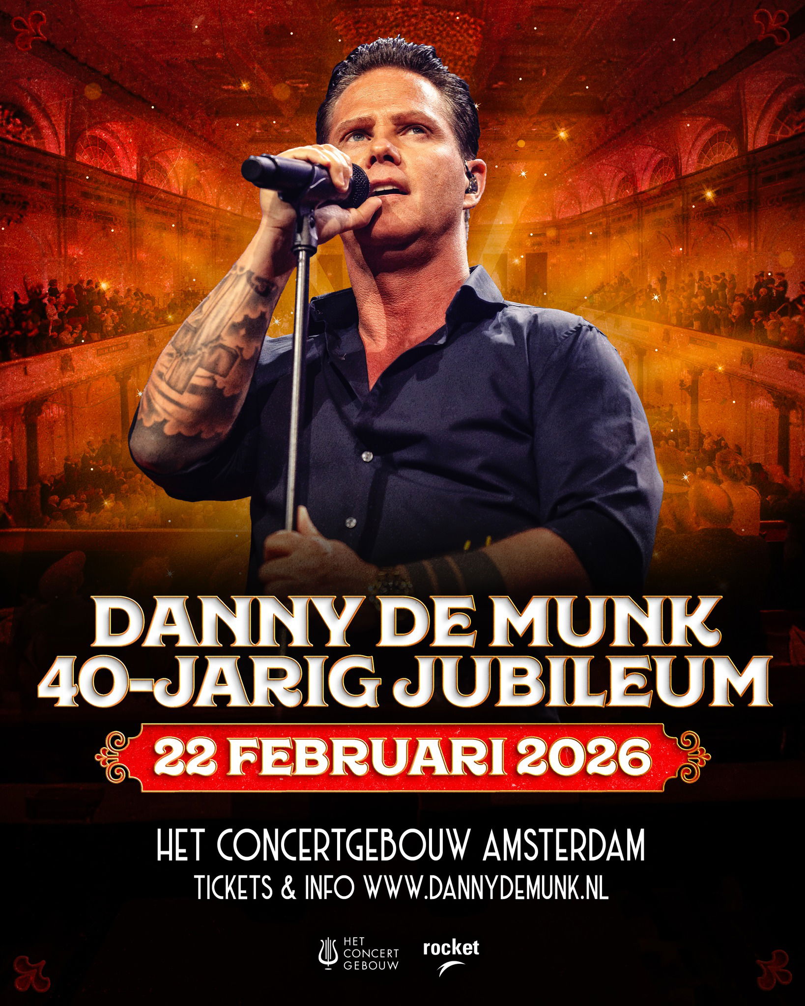 DANNY DE MUNK - 4O JARIG JUBILEUM LIVE IN CONCERT