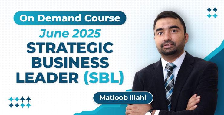 Strategic Business Leader - Self Paced Course