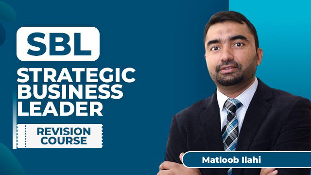 Strategic Business Leader - Revision December 2025