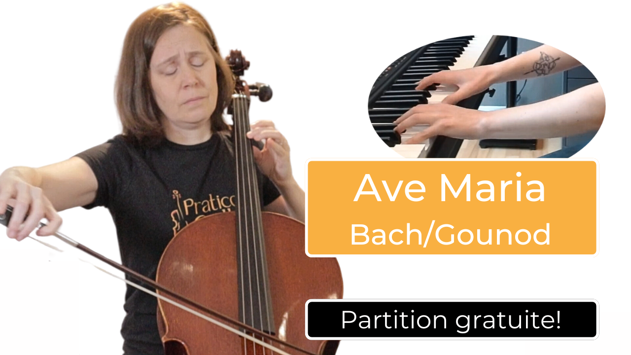 Ave Maria de Bach/Gounod (violoncelle et piano)
