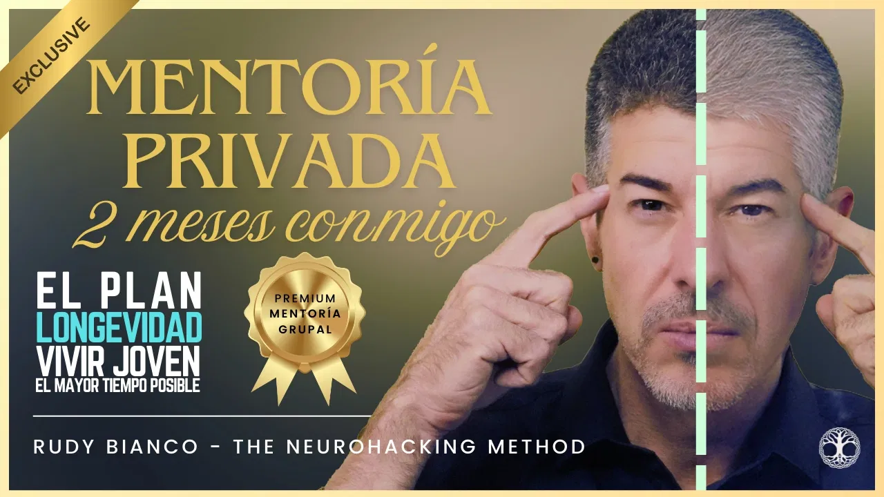 Mentoría: Programa Biohacking: cómo vivir joven el mayor tiempo posible (2 meses)