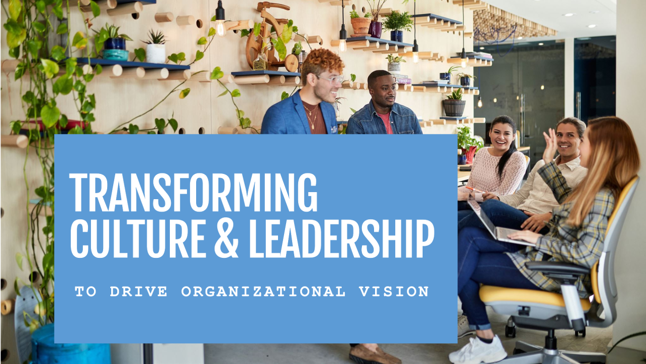 Transforming Corporate Culture: Leading with Vision and Heart