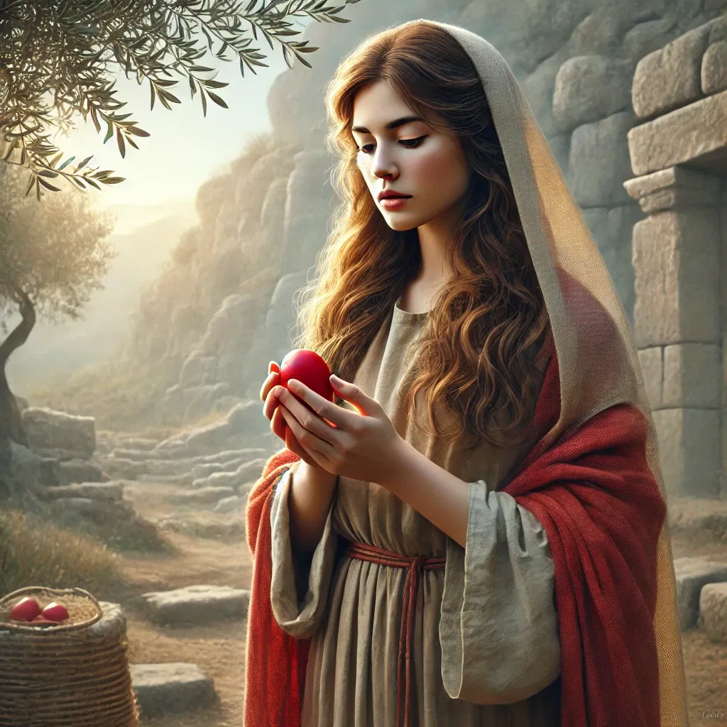 🌹 Mary Magdalene and the First Easter Egg: A Sacred Symbol of the Divine Feminine