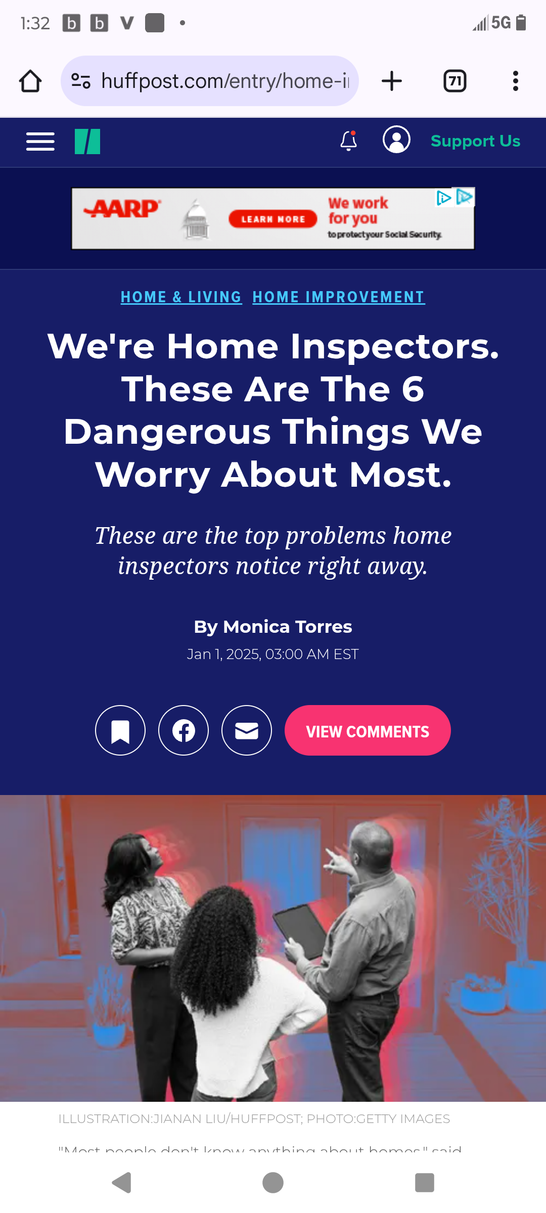 We're home inspectors. These are the 6 Dangerous things we worry about most.