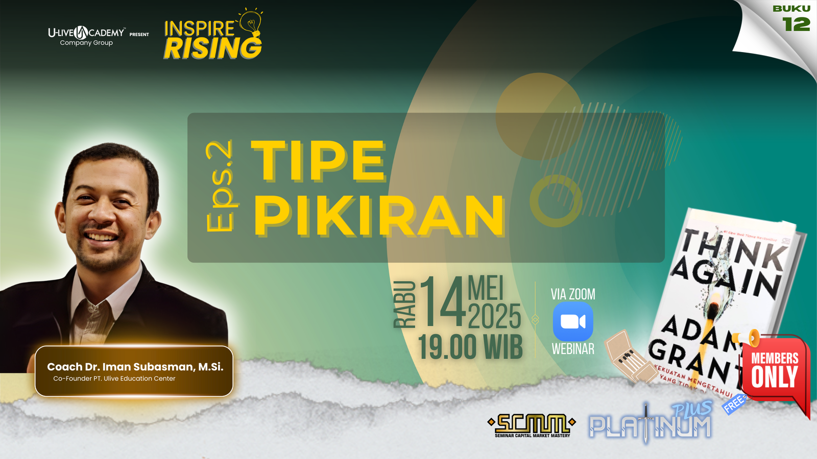 Think Again: Seni Merangkul Perubahan Pola Pikir