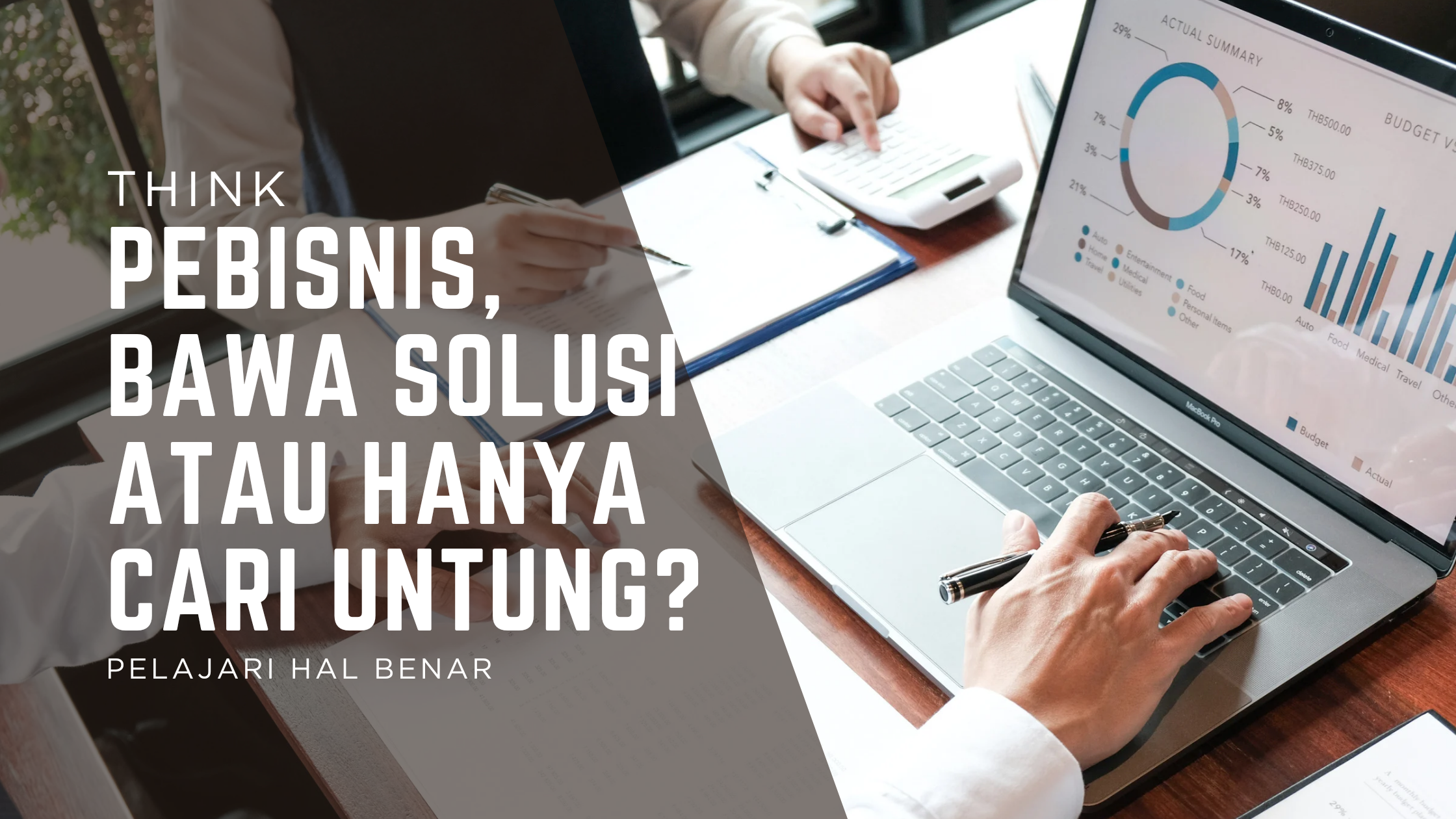 Pebisnis adalah Pengantar Solusi  