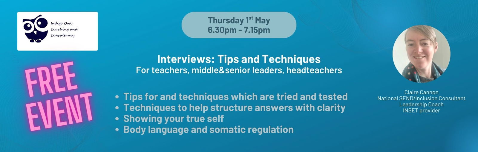 Moving on - a new job!