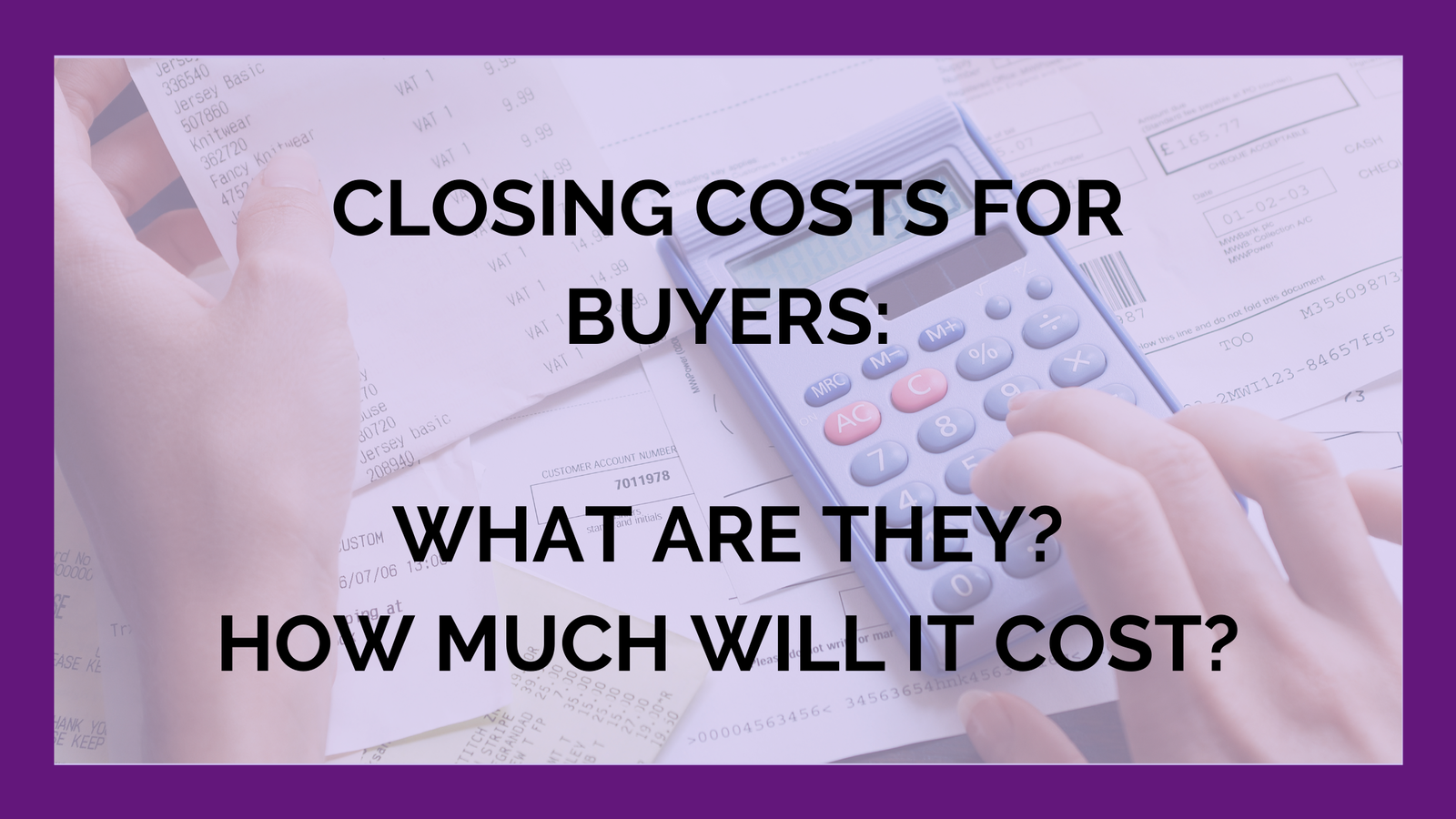 Closing Costs For Buyers in NYC