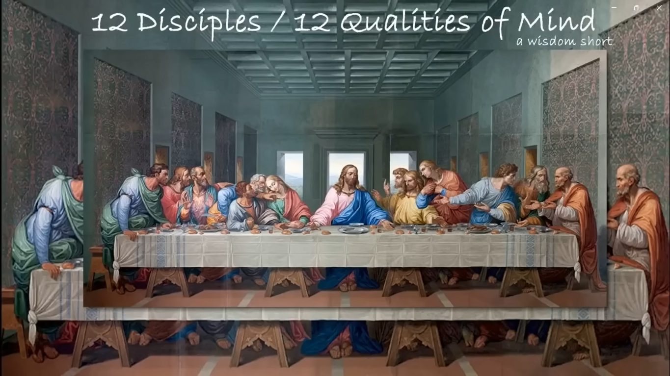 The 12 Disciples The 12 Qualities Of Mind - Neville Goddard