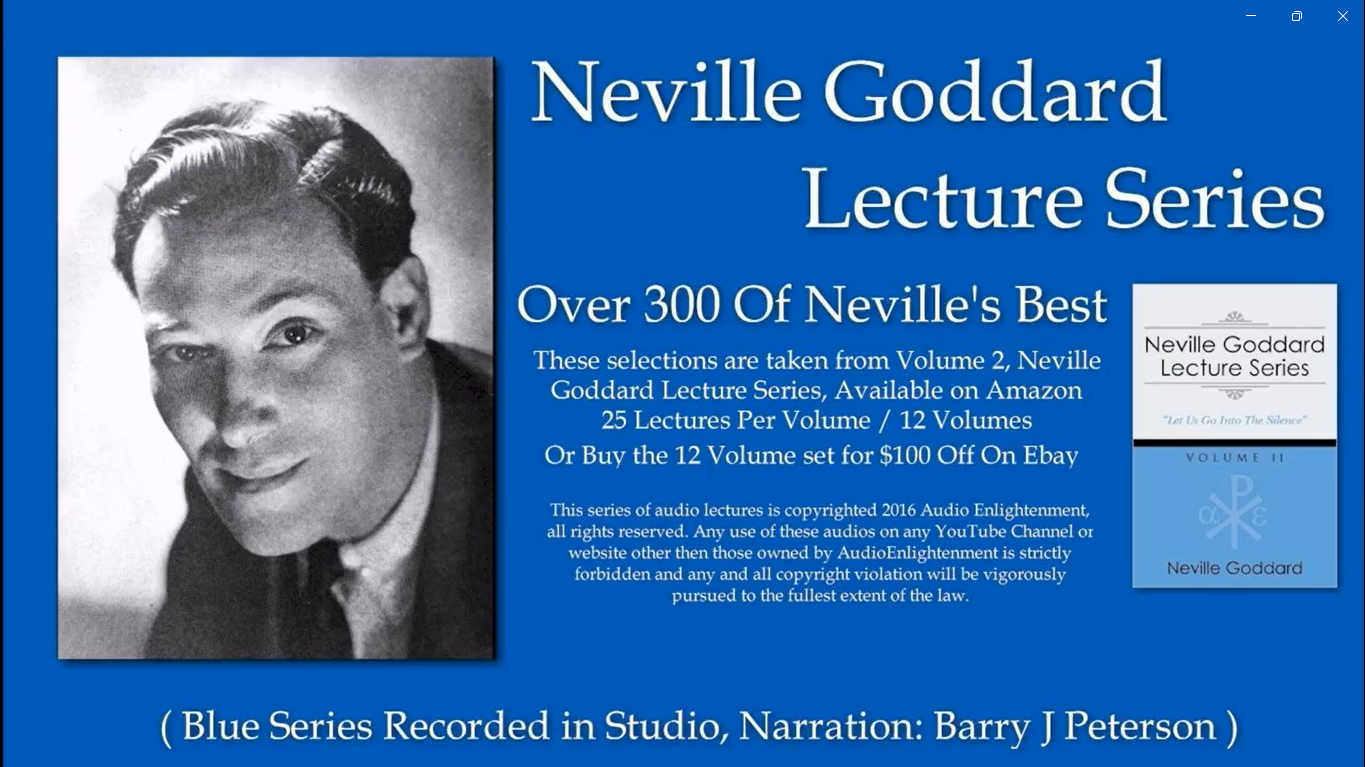 Volume 2 - Neville Goddard Lecture Series