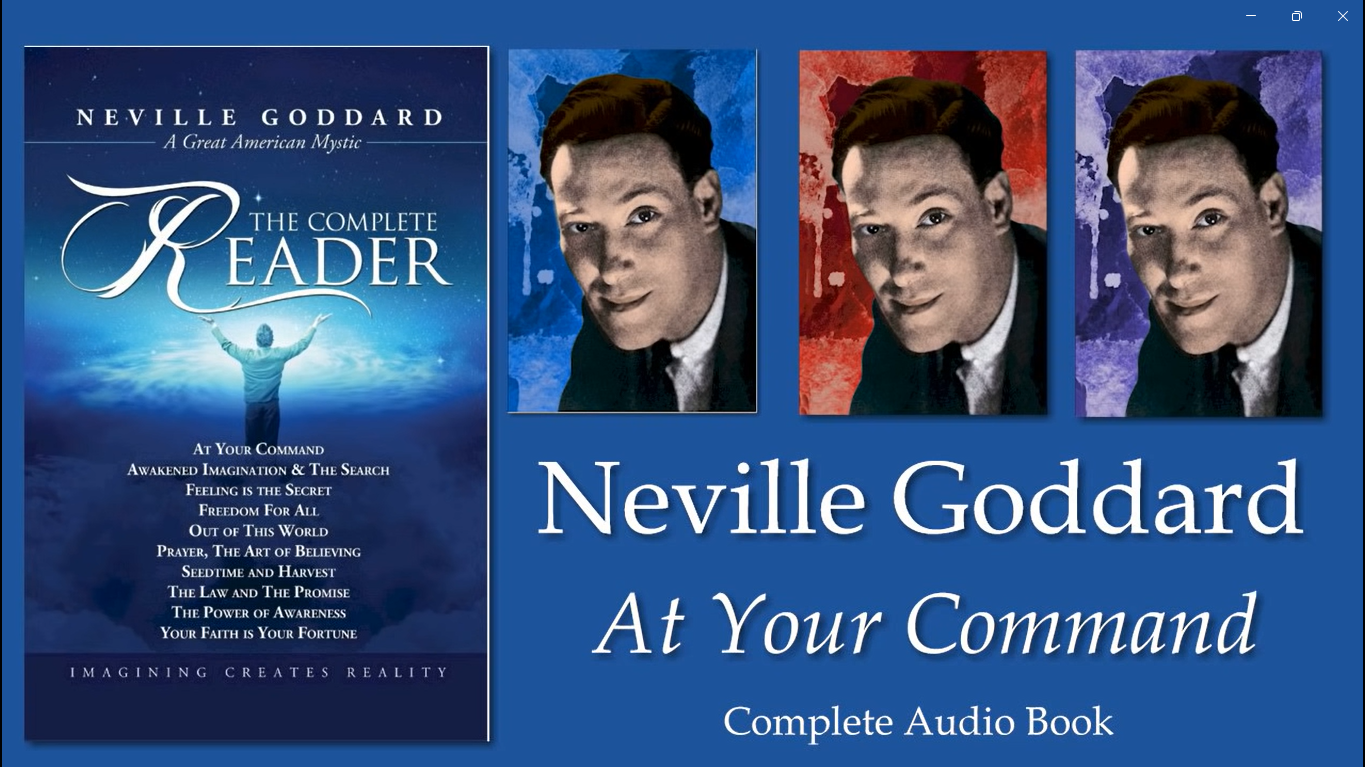 At your Command by Neville Goddard