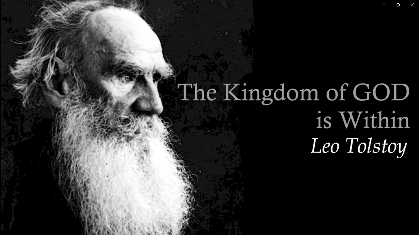 The Kingdom Of GOD is Within You - Leo Tolstoy