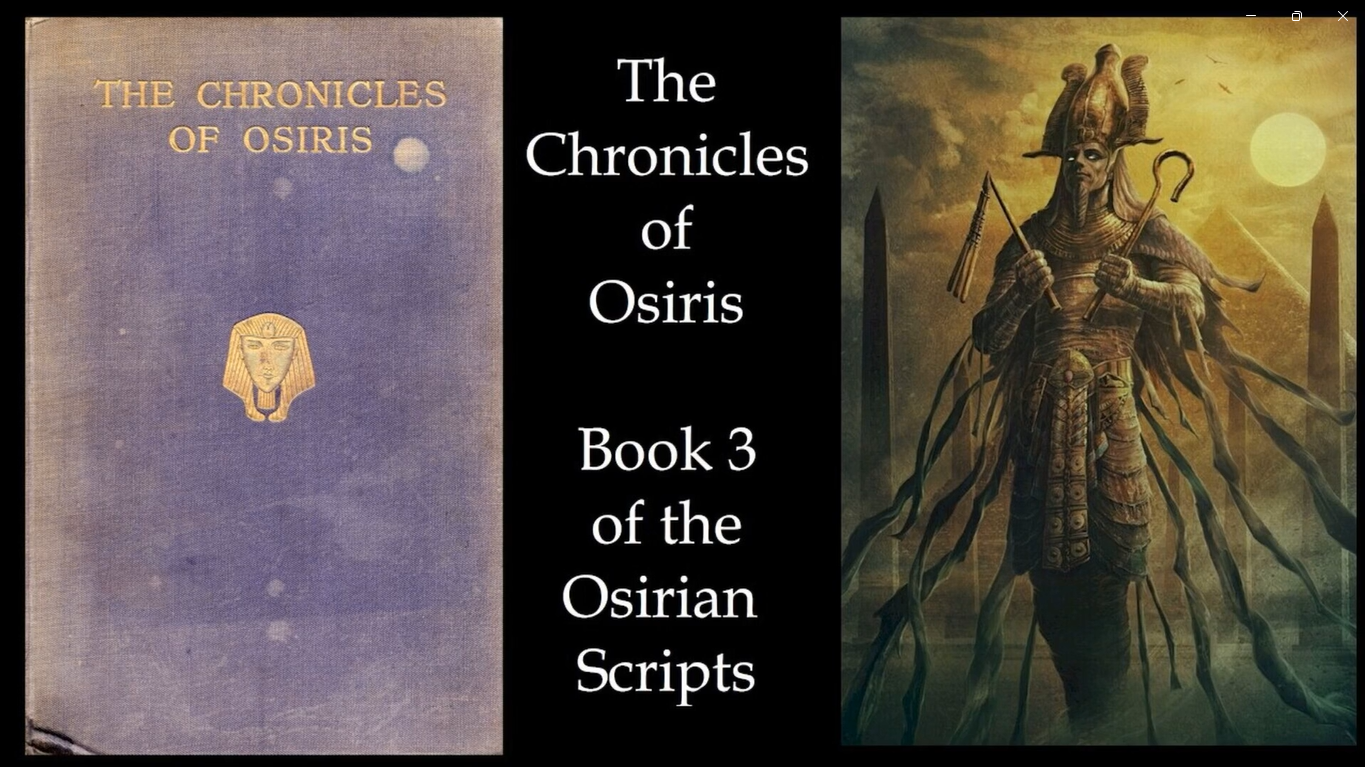 Book 3: The Chronicles of Osiris by H.C Randall-Stevens