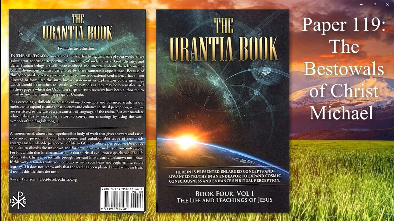 The Urantia Book (Book 4 Vol 1)