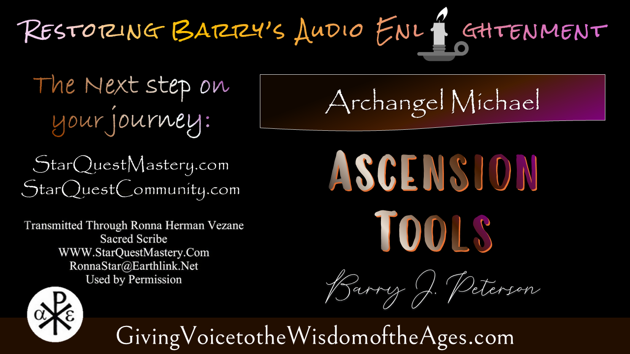Archangel Michaels's Ascension Tools (by Ronna Herman Vezane)