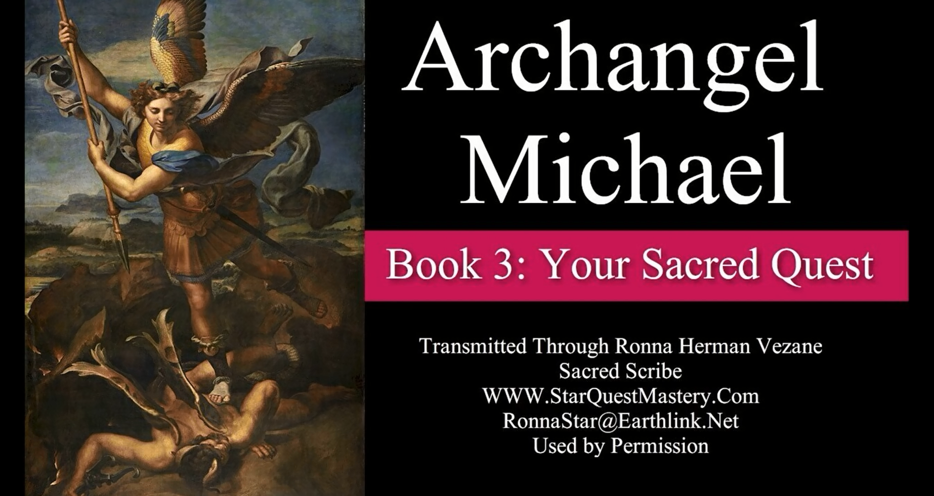 Book 3: Your Sacred Quest (Archangel Michael)