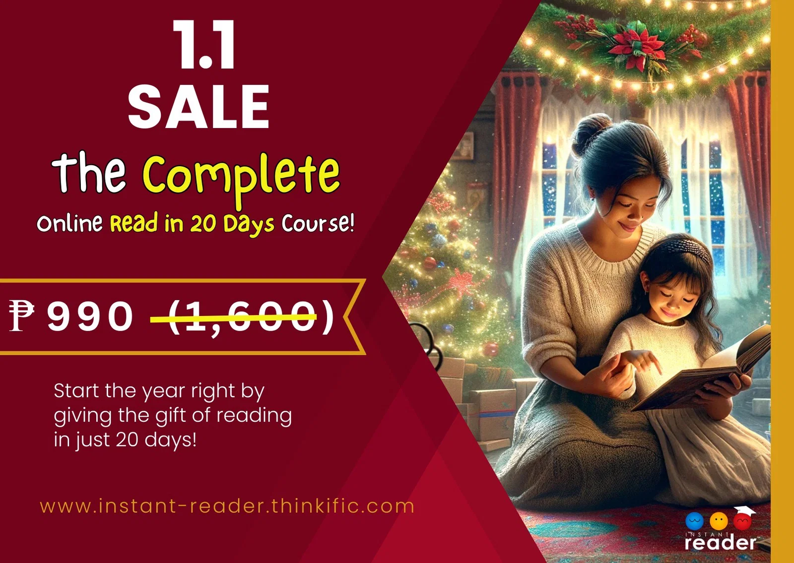 Today's Special: Instant Reader's 1.1 Promo - Transform Your Child's Reading Journey