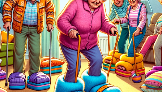 "Staying Upright: A Lighthearted Look at Fall Prevention" 