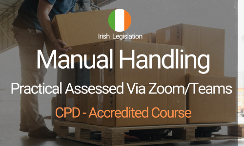 Manual Handling with Practical by Live Video Link (Irish Law)