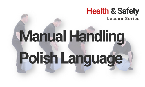 Manual Handling Theory in Polish 