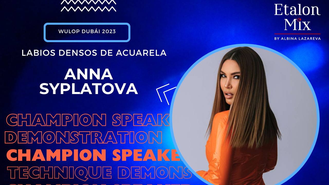 ANNA SYPLATOVA - LABIOS ACUARELA INTENSA