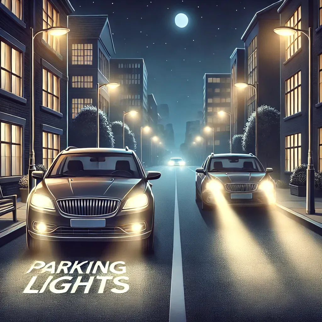 Får man köra med enbart parkeringsljuset tänt?
