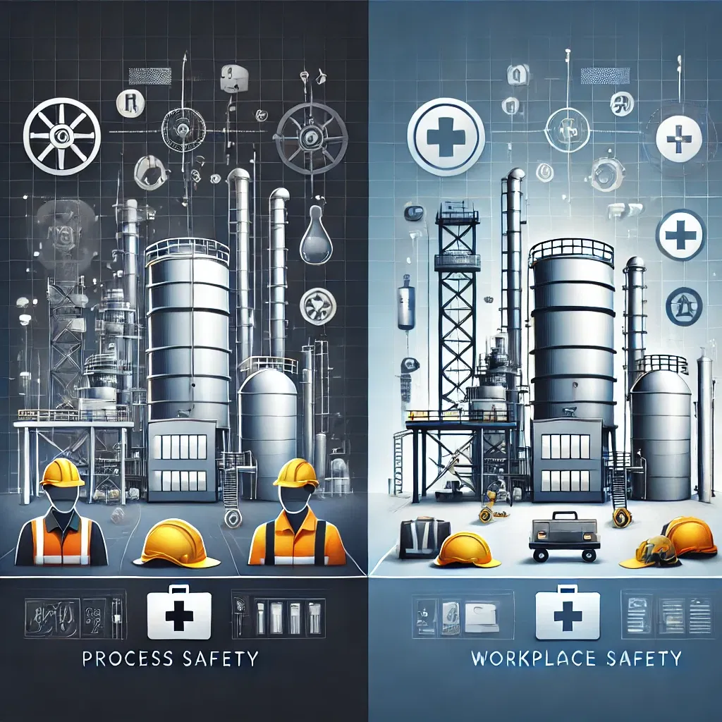 Process Safety vs Workplace Safety: Key Differences