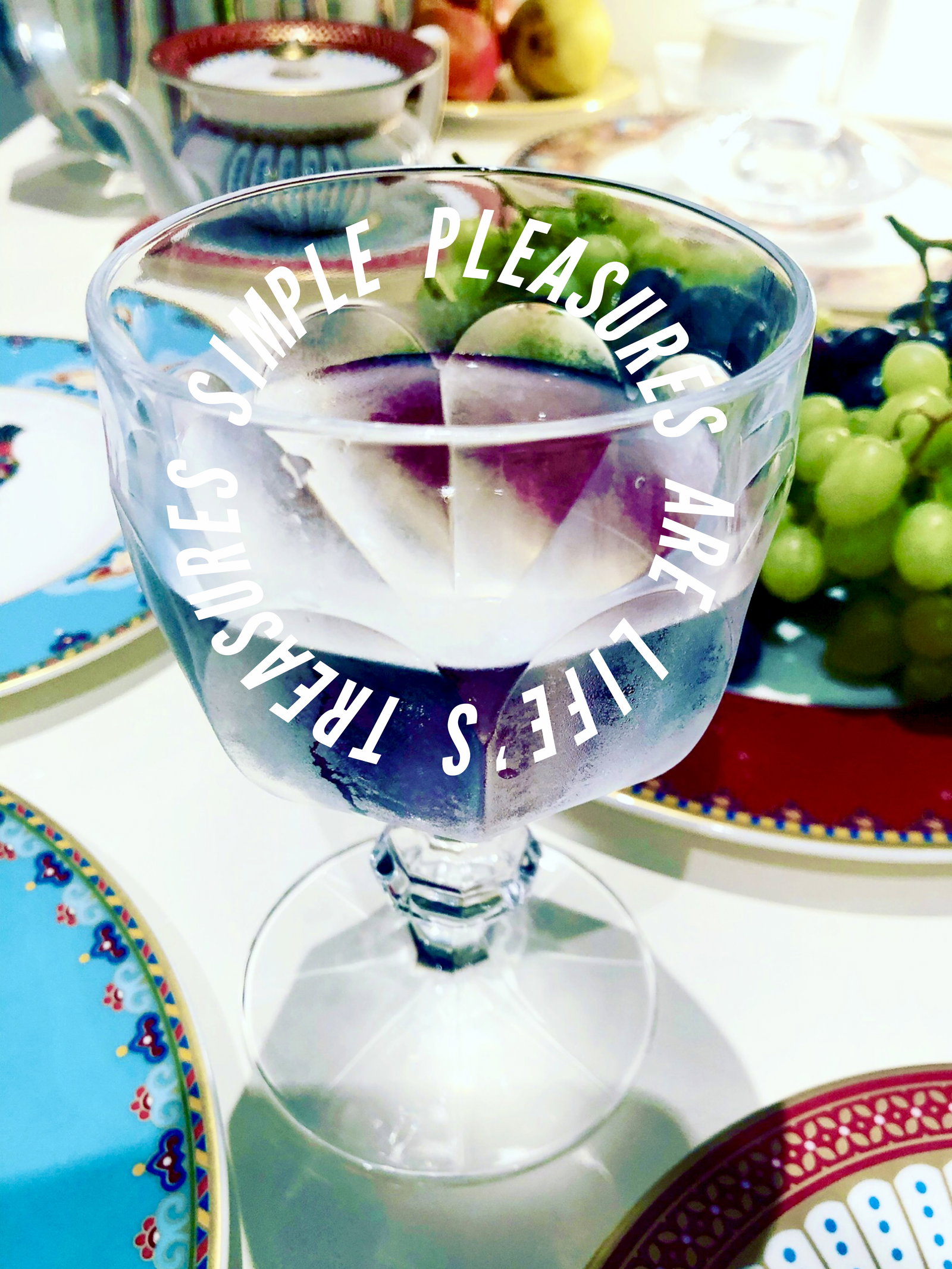 Simple pleasures are life’s treasures!