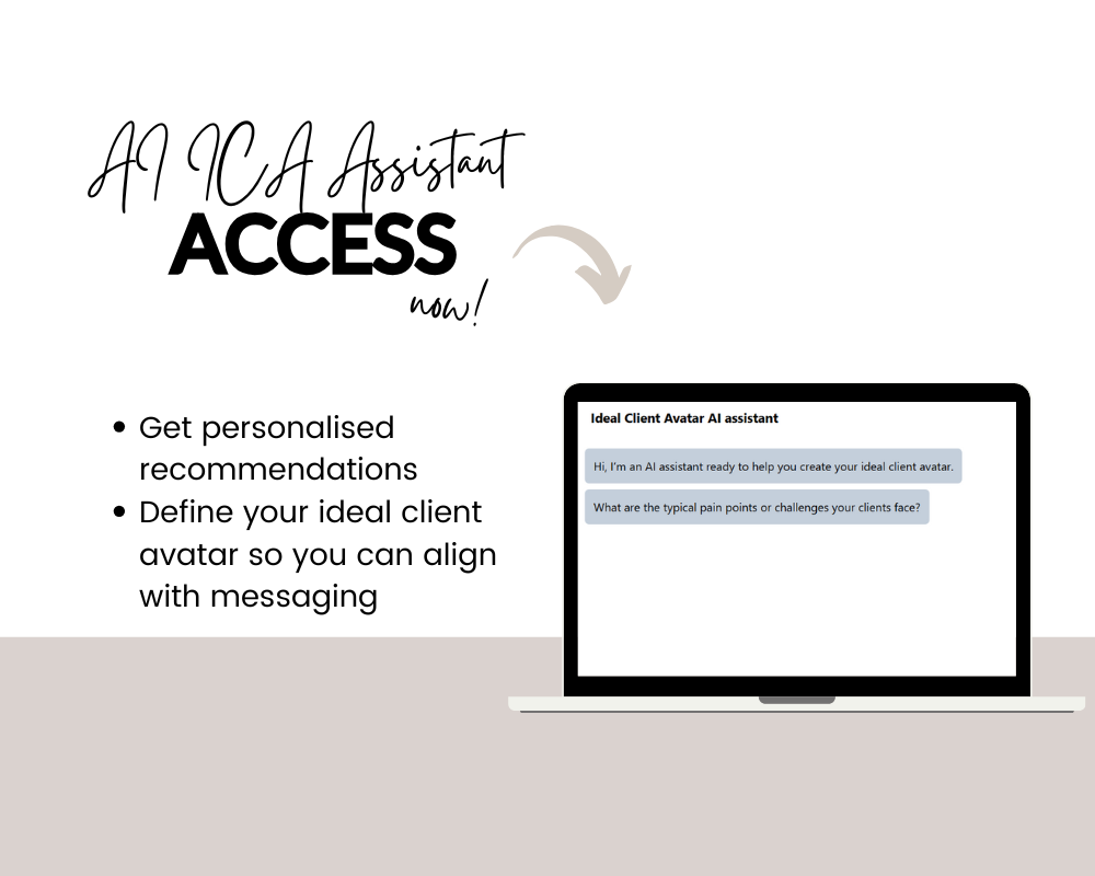AI Ideal Client Avatar Assistant