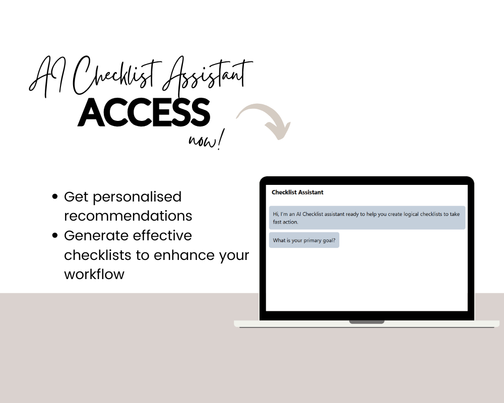 AI Checklist Assistant