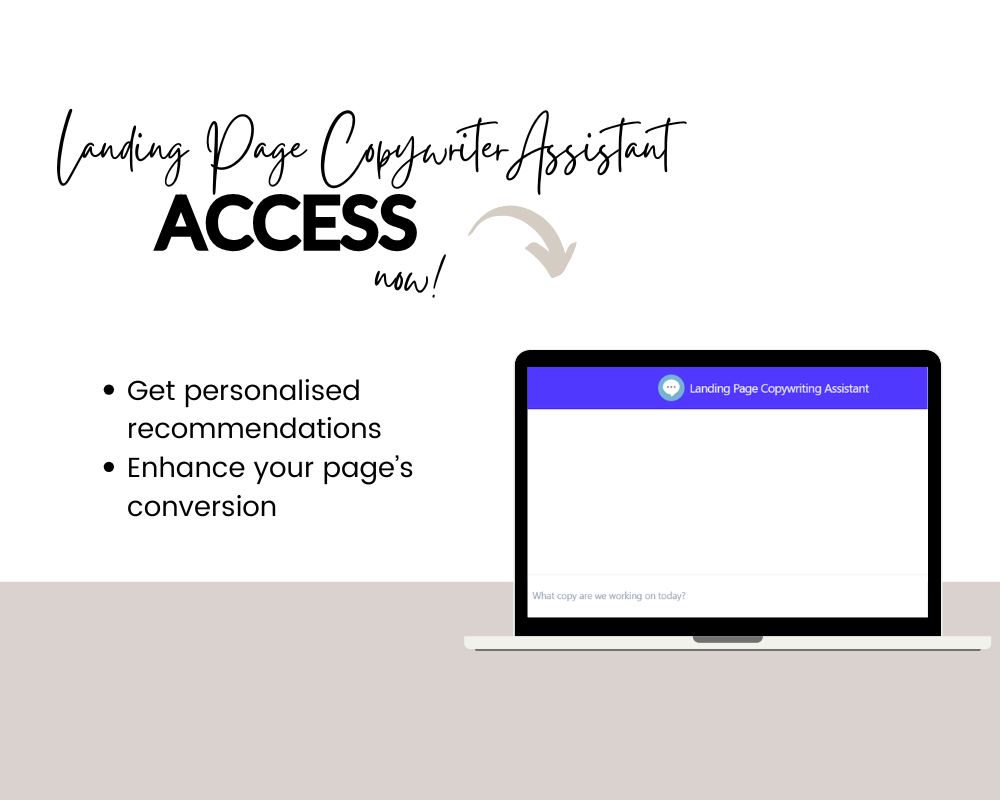 Landing Page Copywriting Assistant